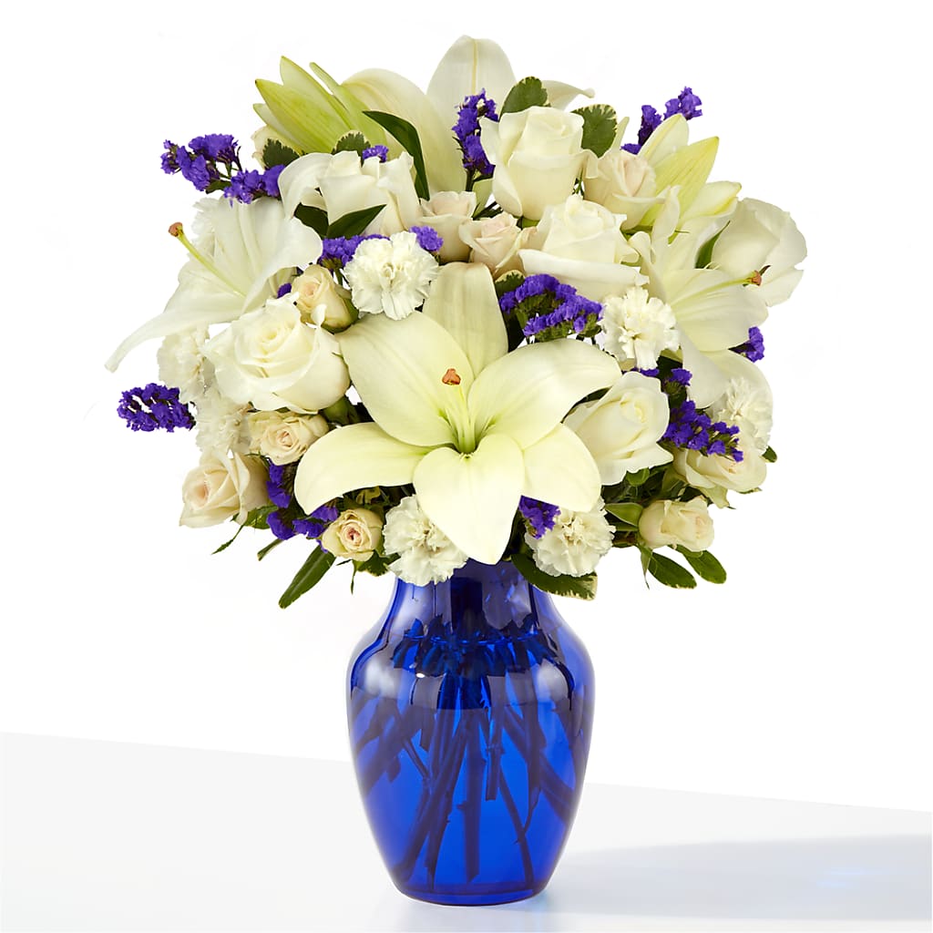 Sapphire Rush Bouquet – Olas Flower, Bothell WA