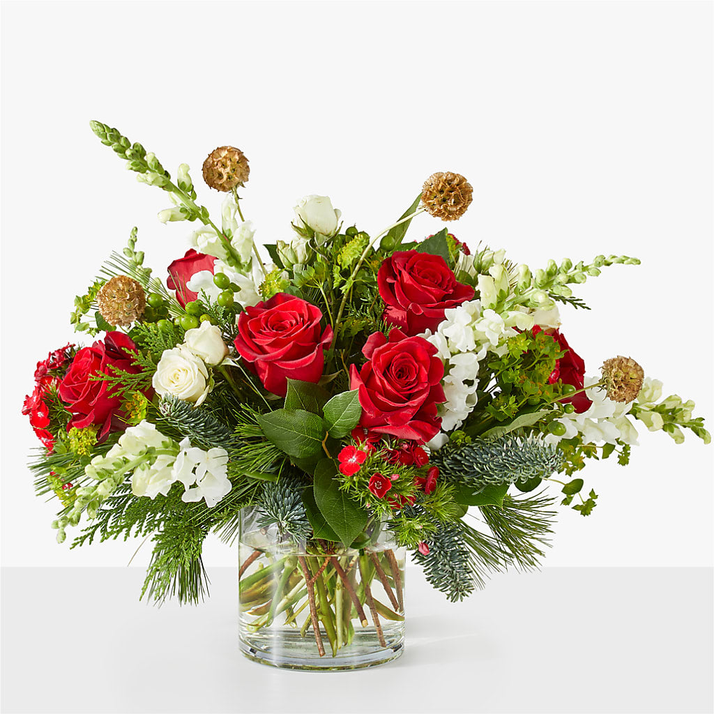 Deck the Halls Bouquet – Olas Flower, Bothell WA