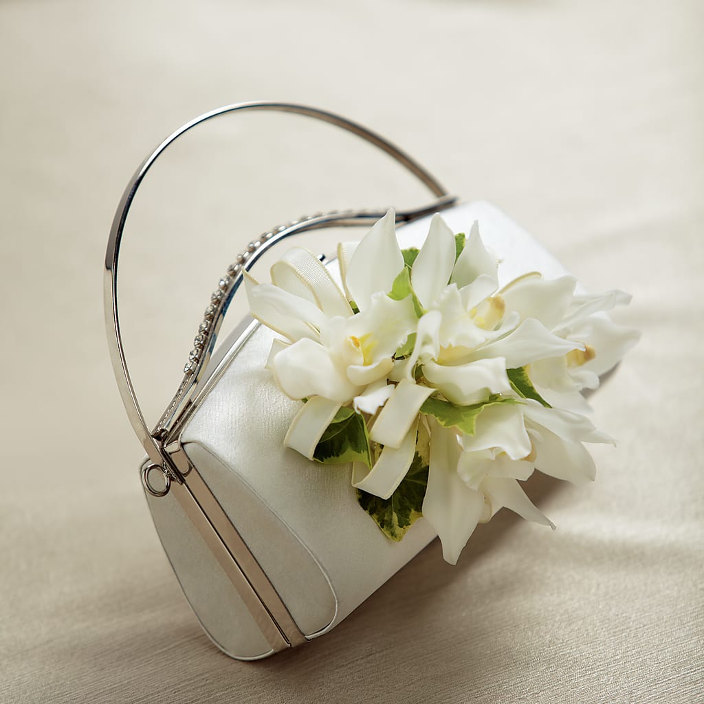 White Purse Decor – Olas Flower, Bothell WA