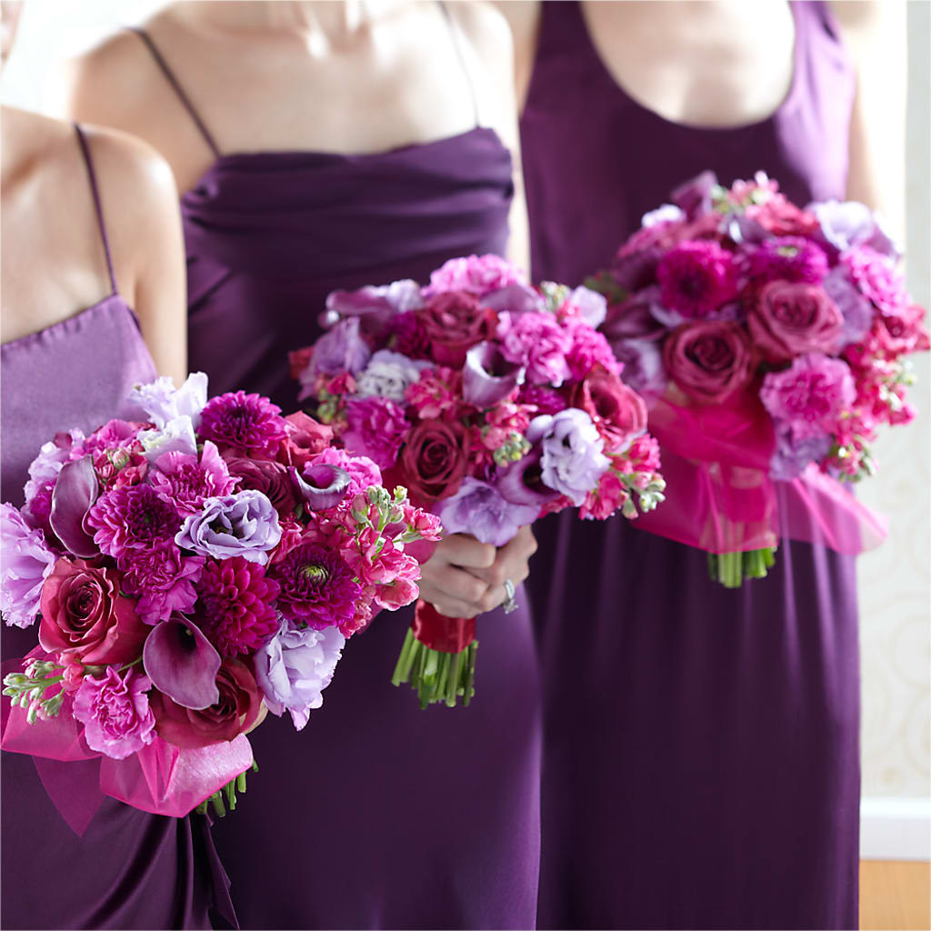 Bridesmaid's Garden Bouquet – Olas Flower, Bothell WA