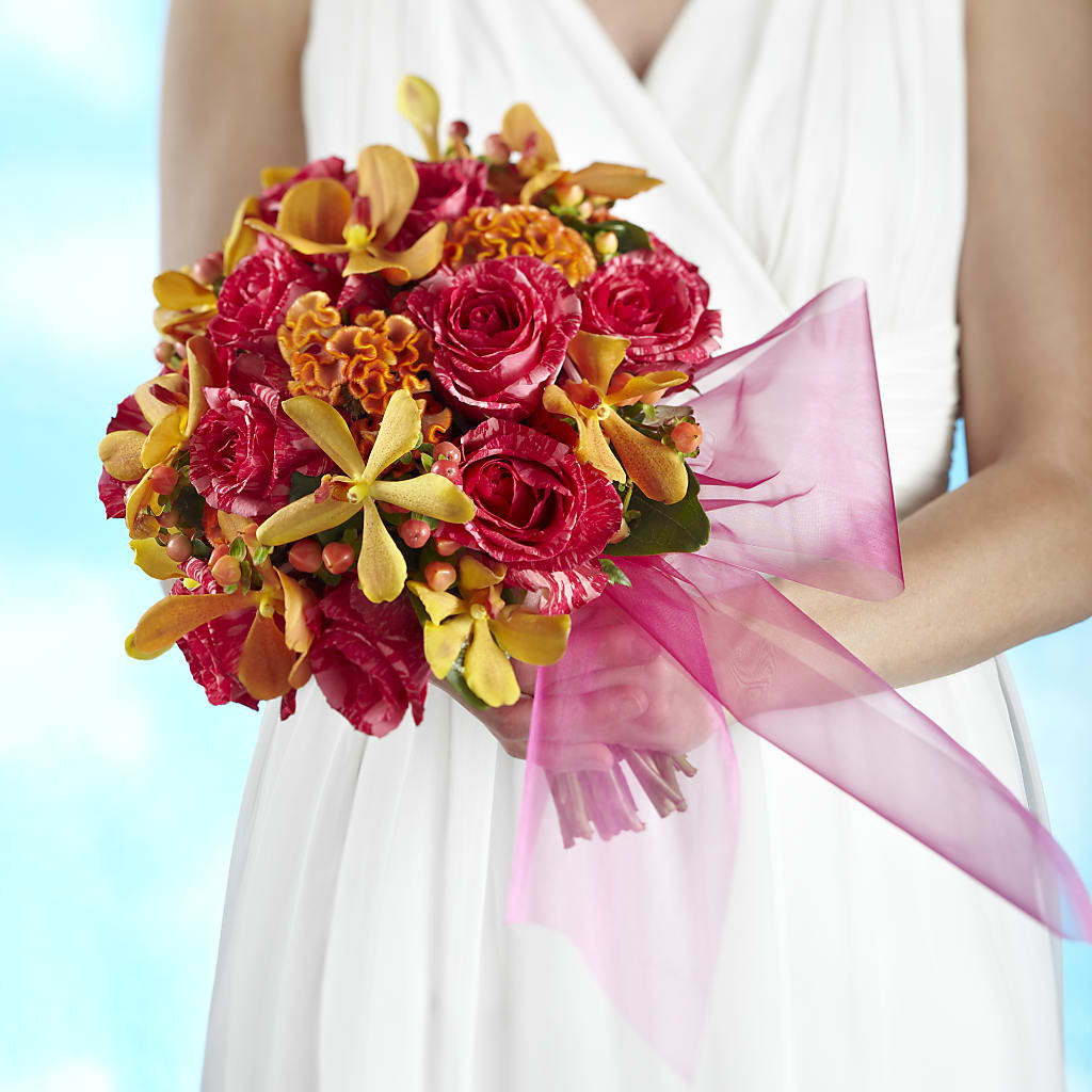 Brilliant Shades of Love Bouquet – Olas Flower, Bothell WA