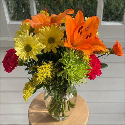 Bold & Bright – A Florist Original –  Olas Flower, Bothell WA