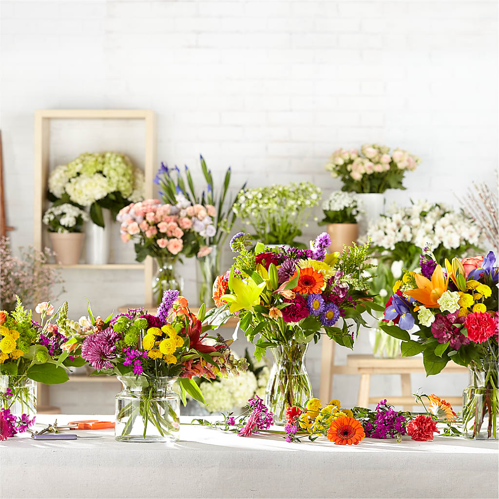 Bold & Bright – A Florist Original –  Olas Flower, Bothell WA