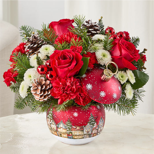 Christmas Carols Ornament –  Olas Flower, Bothell WA