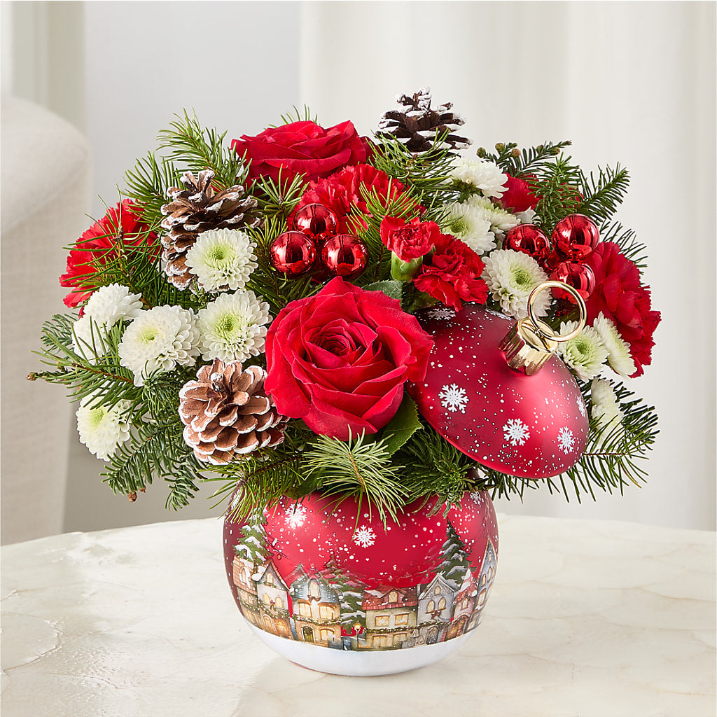Christmas Carols Ornament –  Olas Flower, Bothell WA
