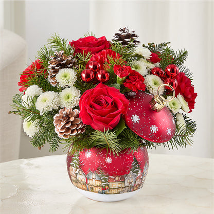 Christmas Carols Ornament –  Olas Flower, Bothell WA