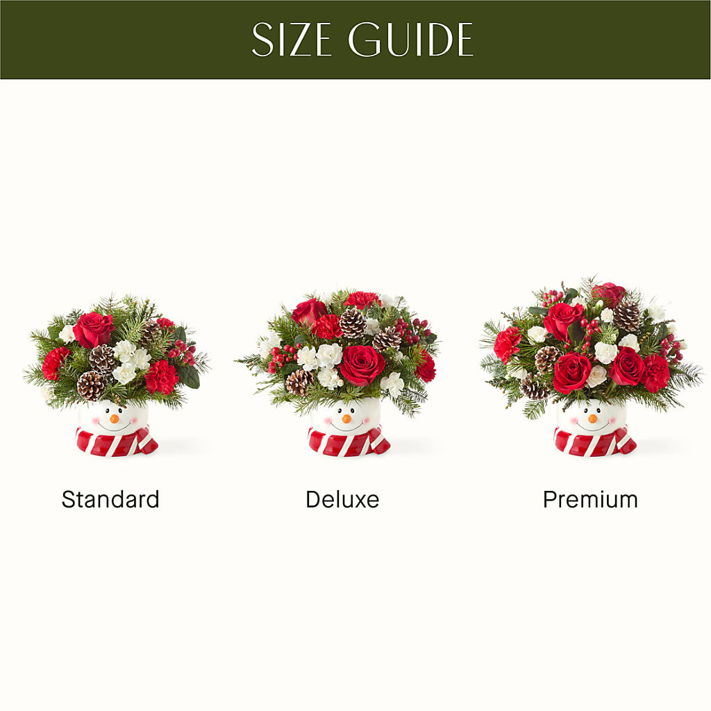 Jolly Snowman Bouquet –  Olas Flower, Bothell WA