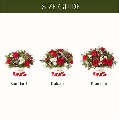 Jolly Snowman Bouquet –  Olas Flower, Bothell WA