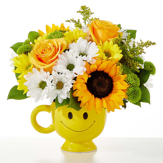 Be Happy Bouquet –  Olas Flower, Bothell WA