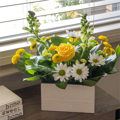 Sun Salutation Box Bouquet –  Olas Flower, Bothell WA