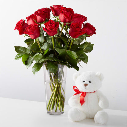 Romantic Long Stem Red Rose Bouquet Bundles –  Olas Flower, Bothell WA