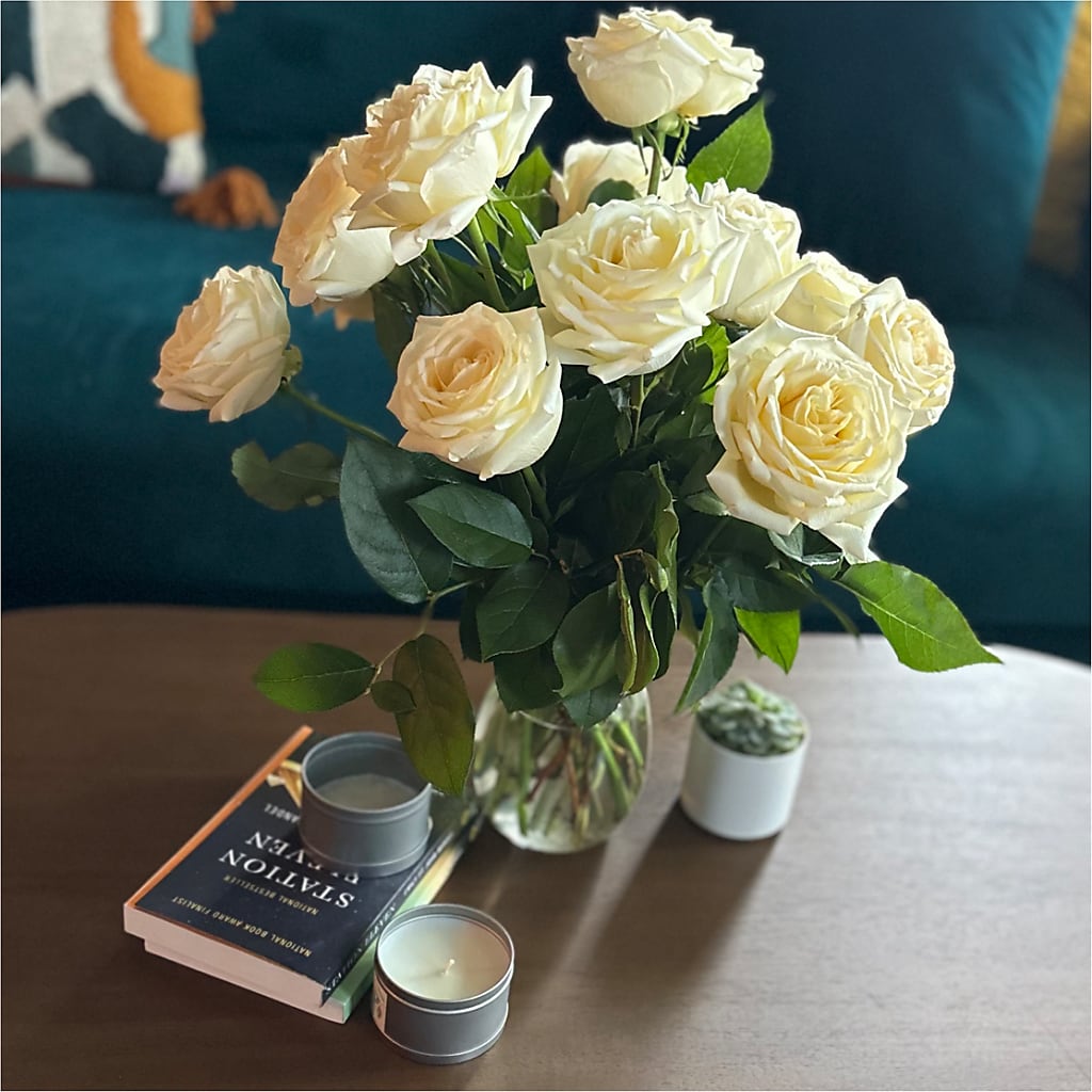 Long Stem Yellow Rose Bouquet –  Olas Flower, Bothell WA