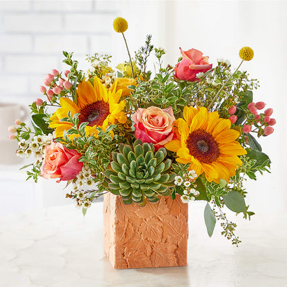 Sunflower Season Bouquet –  Olas Flower, Bothell WA