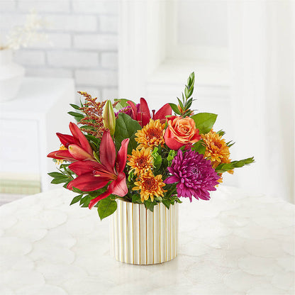 Burgundy Landscape Bouquet –  Olas Flower, Bothell WA