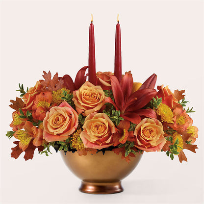 Harvest Table Centerpiece –  Olas Flower, Bothell WA