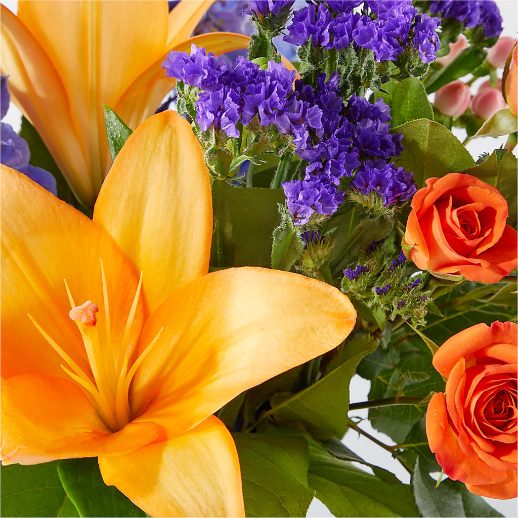 Radiant Citrus Bouquet –  Olas Flower, Bothell WA