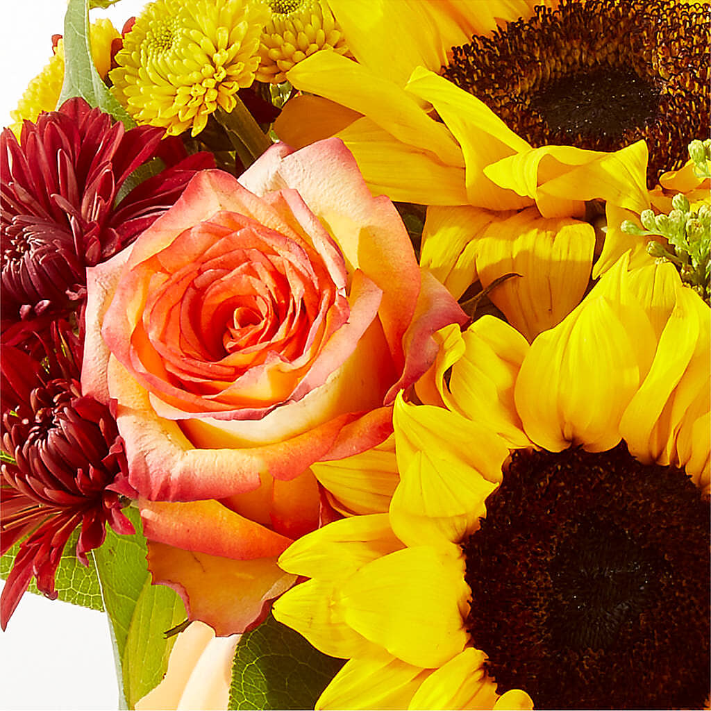 Golden Gourd Pumpkin Bouquet –  Olas Flower, Bothell WA