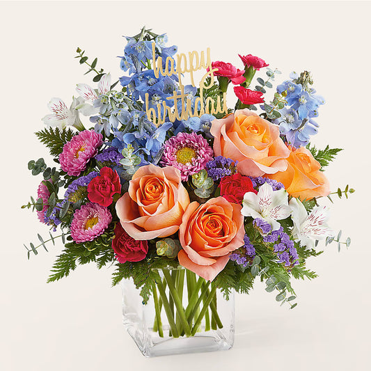 Birthday Bash Bouquet –  Olas Flower, Bothell WA
