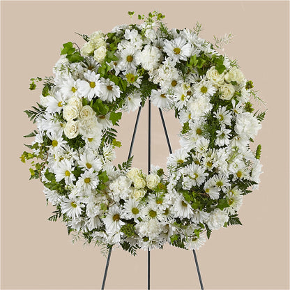 Faithful Wishes Wreath –  Olas Flower, Bothell WA