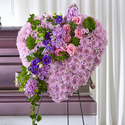 Treasured Love Standing Heart –  Olas Flower, Bothell WA