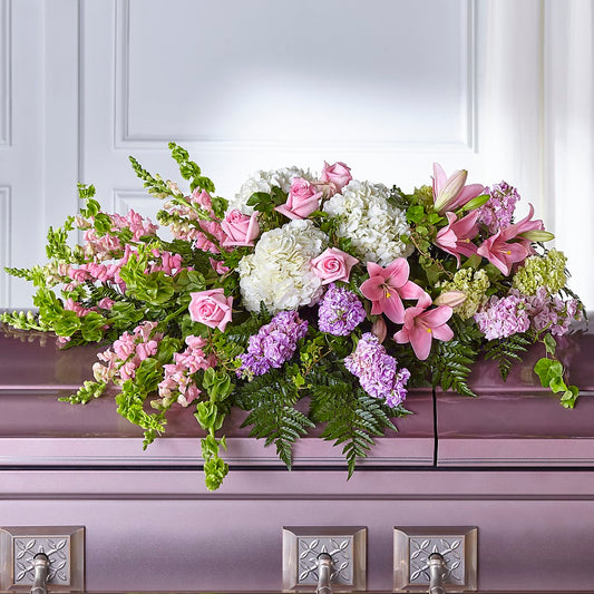 Life's Gratitude Casket Spray –  Olas Flower, Bothell WA