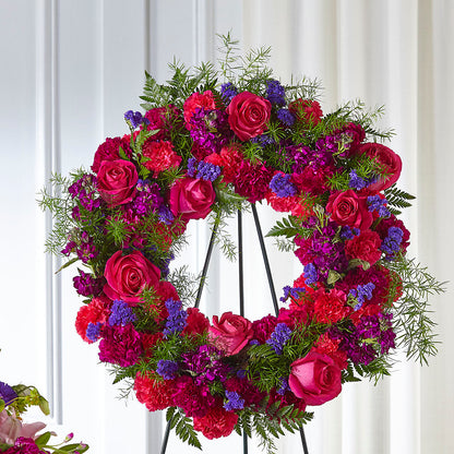 Calming Colors Wreath –  Olas Flower, Bothell WA