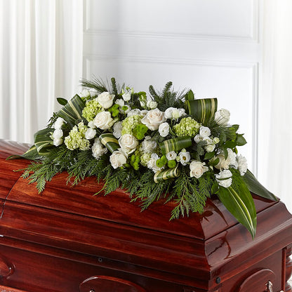 Hopeful Gesture Casket Spray –  Olas Flower, Bothell WA