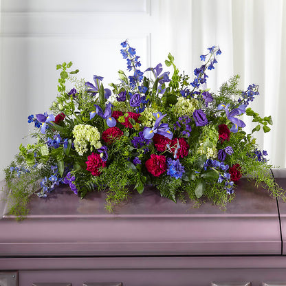 Always Treasured Casket Spray –  Olas Flower, Bothell WA