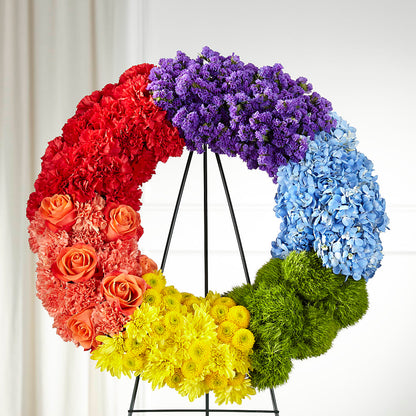 Circle of Love Wreath –  Olas Flower, Bothell WA