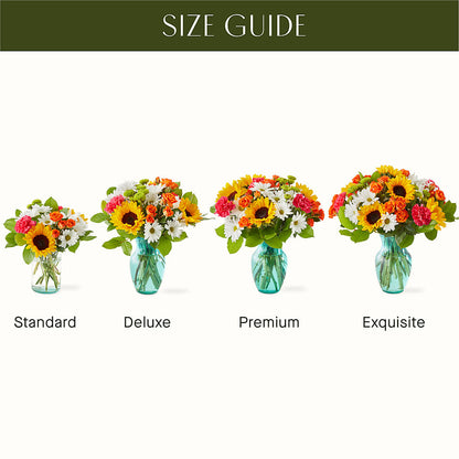 Sun-drenched Blooms Bouquet –  Olas Flower, Bothell WA