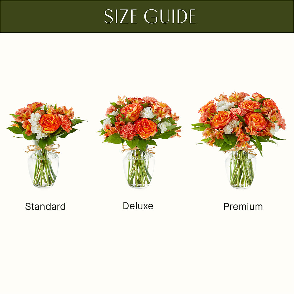 Apricot Glow Bouquet –  Olas Flower, Bothell WA