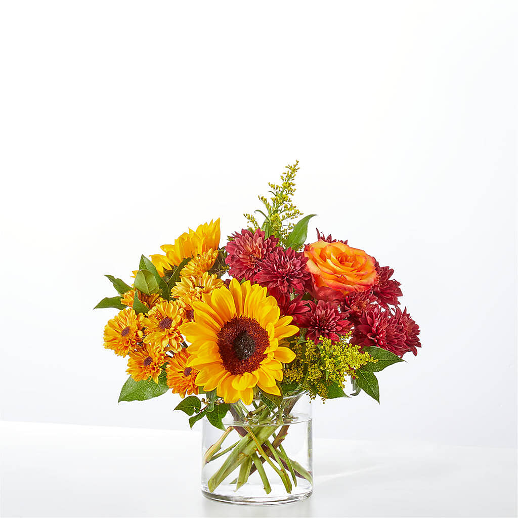 Flannel Scarf Bouquet –  Olas Flower, Bothell WA