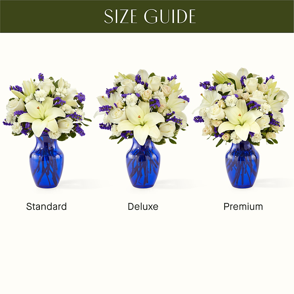 Sapphire Rush Bouquet –  Olas Flower, Bothell WA