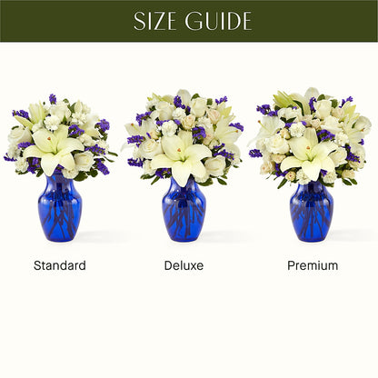 Sapphire Rush Bouquet –  Olas Flower, Bothell WA