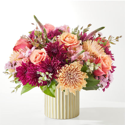 Berry Cobbler Bouquet with Ivory Vase –  Olas Flower, Bothell WA