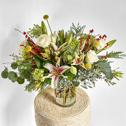 Berry & Bright Bouquet –  Olas Flower, Bothell WA
