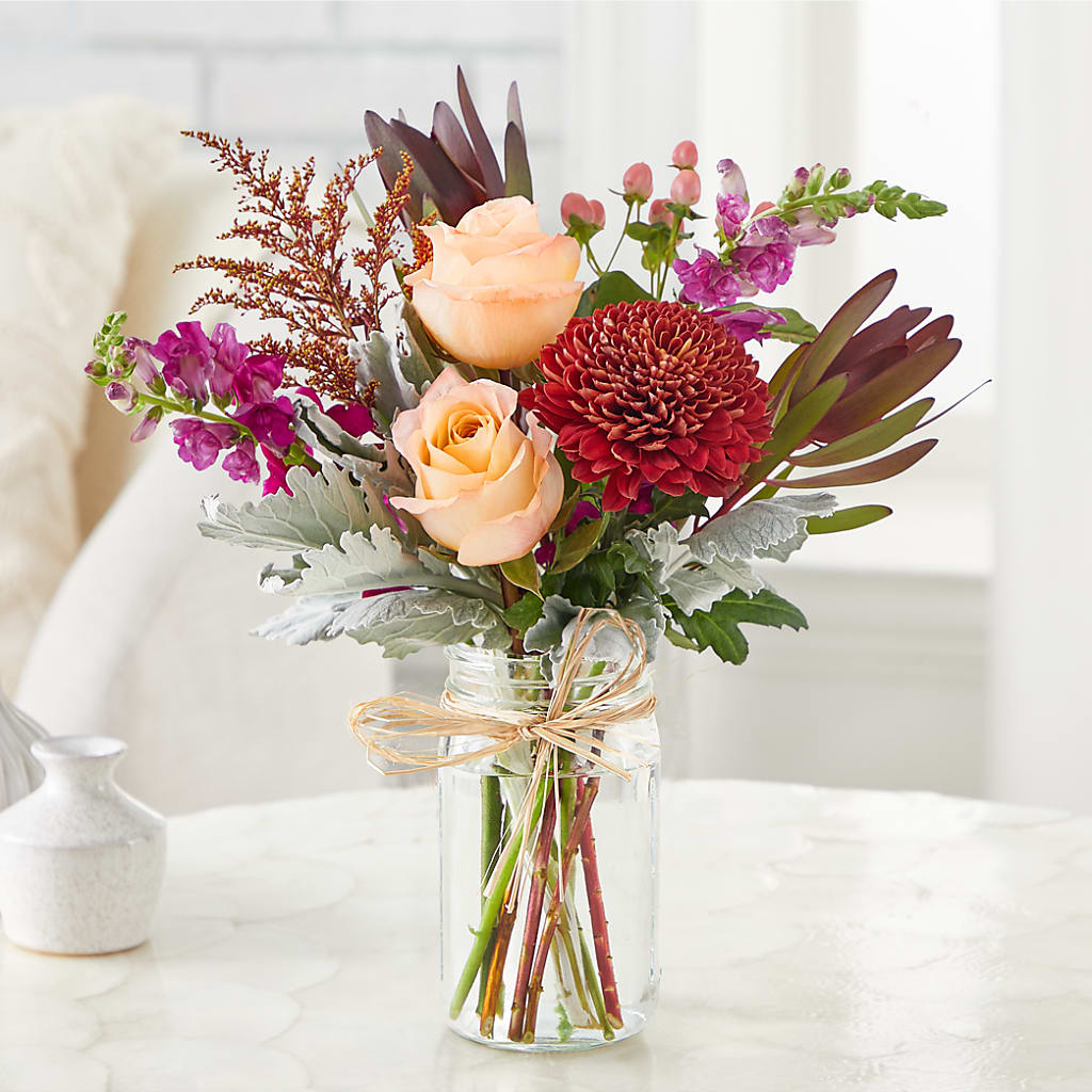 Moody Hues Bouquet –  Olas Flower, Bothell WA