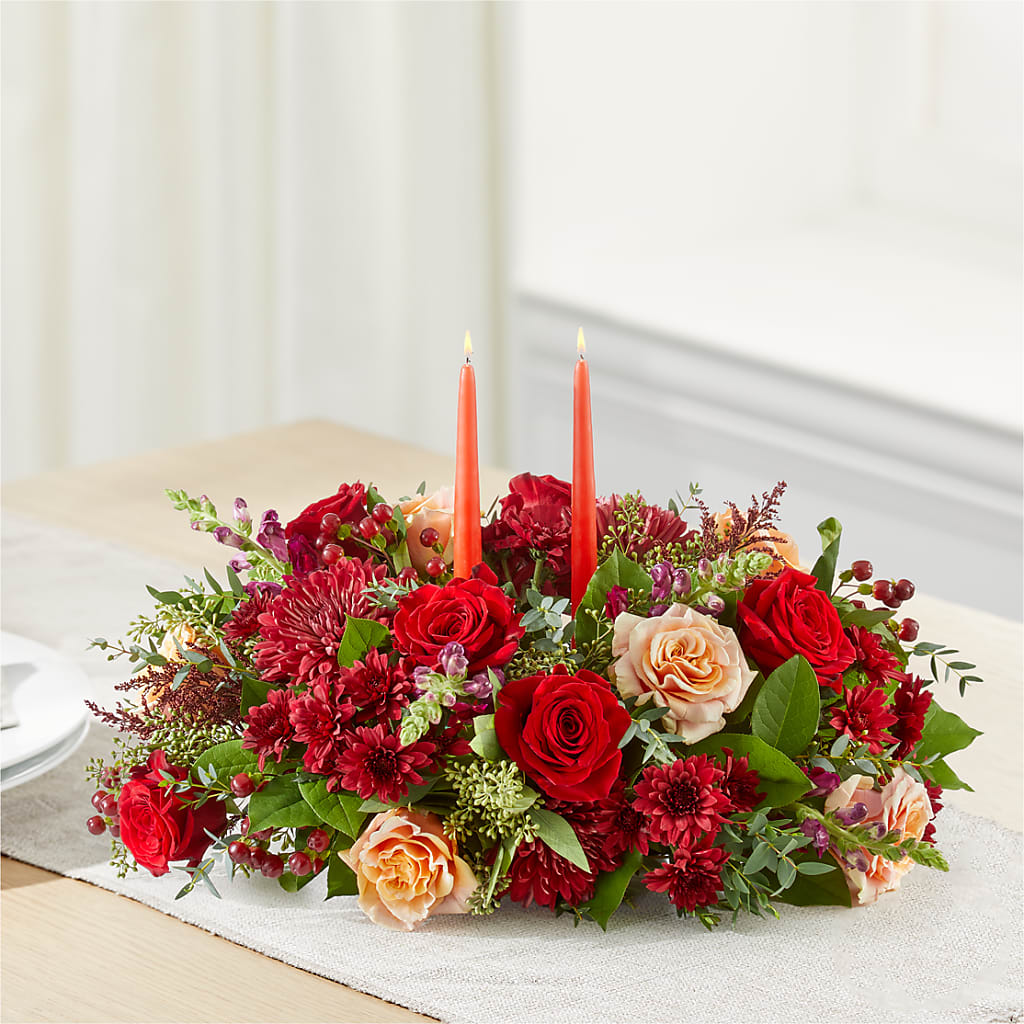 Most Thankful Centerpiece –  Olas Flower, Bothell WA