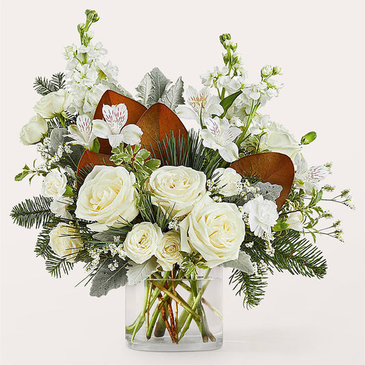 Fresh Snowfall Bouquet –  Olas Flower, Bothell WA