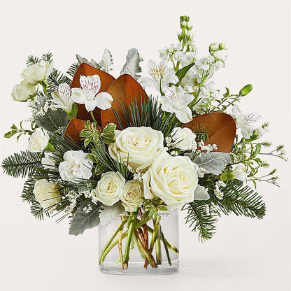Fresh Snowfall Bouquet –  Olas Flower, Bothell WA
