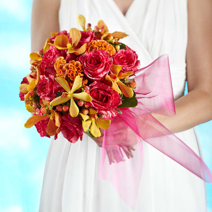 Brilliant Shades of Love Bouquet –  Olas Flower, Bothell WA